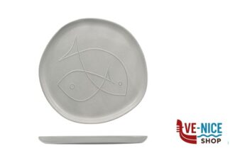 ceramica PELAGO-PIATTO PIANO ORGANIC CM.27 IN GRES PORCELLANATO IMPORT TAVOLA PROFESSIONAL