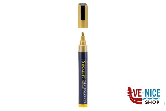 altri PENNARELLO A GESSO LIQUIDO SINGOLO, PUNTA MEDIA 2-6 MM, COLORE ORO SMA510-GD SECURIT