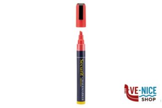 altri PENNARELLO A GESSO LIQUIDO SINGOLO, PUNTA MEDIA 2-6 MM, COLORE ROSSO SMA510-RD SECURIT