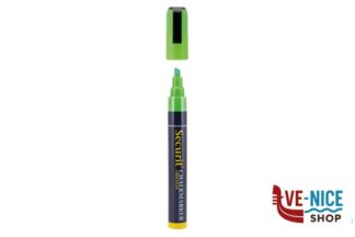 altri PENNARELLO A GESSO LIQUIDO SINGOLO, PUNTA MEDIA 2-6 MM, COLORE VERDE SMA510-GR SECURIT