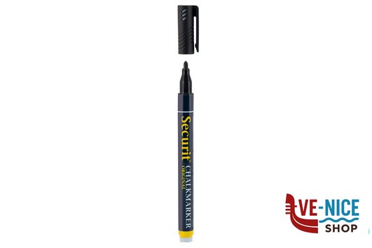 altri PENNARELLO A GESSO LIQUIDO SINGOLO, PUNTA FINE 1-2 MM, COLORE NERO SMA100-BL SECURIT