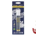 altri SET 2 PENNARELLI A GESSO LIQUIDO, PUNTA FINE 1-2 MM, COLORE BIANCO IN BLISTER   BL-SMA100-V2-WHI SECURIT