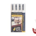 altri SET 4 PENNARELLI A GESSO LIQUIDO, PUNTA MEDIA 2-6 MM, COLORE BIANCO   SMA510-V4-WT SECURIT