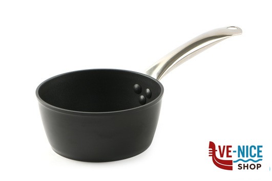 antiederente PERFECT CHEF-CASSERUOLA 1 MANICO CM.16 - MANICO TUBOLARE INOX IMPORT COTTURA