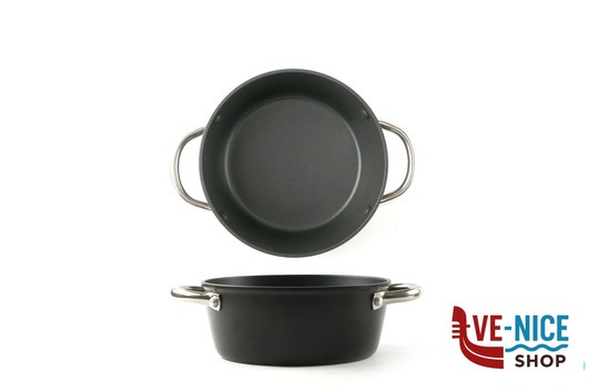 antiederente PERFECT CHEF-CASSERUOLA 2 MANICI CM.20 - MANICI INOX IMPORT COTTURA