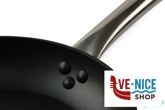 alluminio PERFECT CHEF-PADELLA CM.24 - MANICO TUBOLARE INOX IMPORT COTTURA - immagine 4