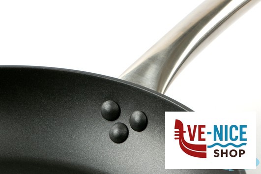 alluminio PERFECT CHEF-PADELLA CM.30 - MANICO TUBOLARE INOX IMPORT COTTURA - immagine 4