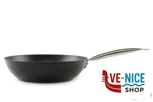 antiederente PERFECT CHEF-WOK CM.28 MANICO INOX IMPORT COTTURA - immagine 2