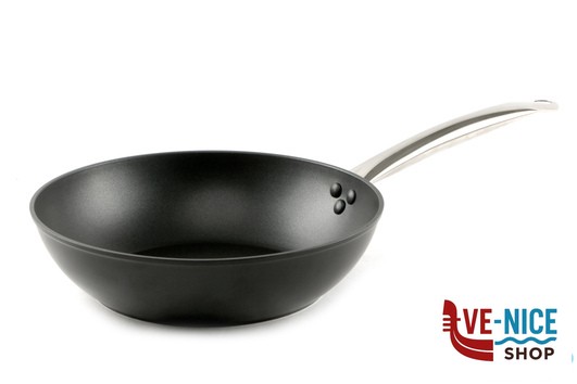antiederente PERFECT CHEF-WOK CM.28 MANICO INOX IMPORT COTTURA