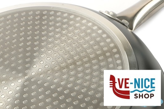 antiederente PERFECT CHEF-WOK CM.28 MANICO INOX IMPORT COTTURA - immagine 3