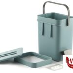 pattumiere PERFETTO-PATTUMIERA GINO RIFIUTI ORGANICI LT 5 BLU 29101 LA PIACENTINA