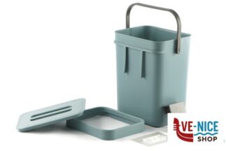 pattumiere PERFETTO-PATTUMIERA GINO RIFIUTI ORGANICI LT 5 BLU 29101 LA PIACENTINA