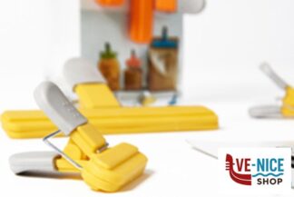 plastica PERFETTO-PINZA CHIUDI PACCO CONFEZIONE 3 PEZZI 29011 LA PIACENTINA