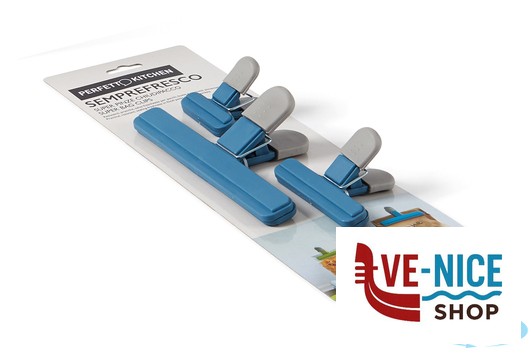 plastica PERFETTO-PINZA CHIUDI PACCO CONFEZIONE 3 PEZZI 29011 LA PIACENTINA - immagine 3