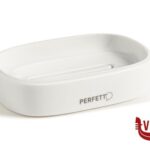 accessori bagno PERFETTO-PORTASAPONE IN POLIPROPILENE BIANCO CM 13X3X8 LA PIACENTINA