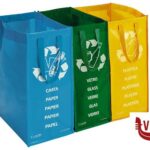 0 PERFETTO SET 3 CONTENITORI RICICLA 468D LA PIACENTINA