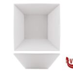 porcellana MAYA-PERGE BIANCO-COPPETTA QUADRA CM 14 PRG20KS00 KUTAHYA SERAMIK