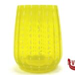 vetro PERLAGE-BICCH. ACQUA IN VETRO GIALLO CL.36 IMPORT TAVOLA PROFESSIONAL