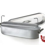 alluminio PESCERA CON GRIGLIA ALLUMINIO CM.40 AGNELLI AGNELLI