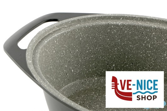 inox PETRAVERA-CASSERUOLA OVALE CM 34X24 PER INDUZIONE AETERNUM S.R.L - immagine 4