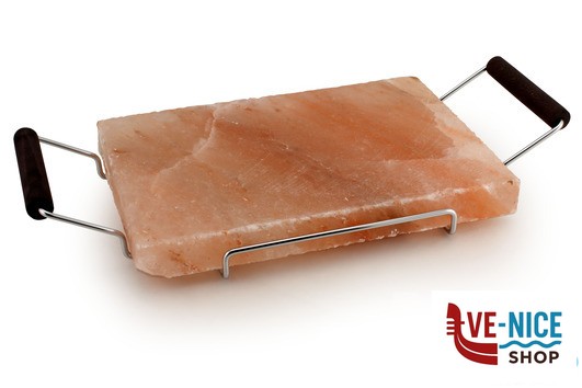 altre pentole PIASTRA SALE RETTANGOLARE 20X30 C MAN 33MM BISETTI