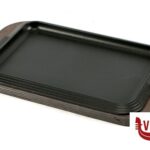 servizi PIATTO GHISA RETTANGOLARE SERVIRE MISURA INTERNA PIATTO GHISA CM 25X17 MISURA ESTERNA PIATTO 29,5X21,5 MISURA ESTER VASSOIO CM 35X22 BASIC 0484MB30GCV ILSA