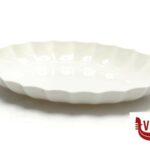plastica PIATTO OVALE POLICARBONATO BIANCO 41,5X29,5X5,5  ZCP 296-2 ALKAN ZUCCACIYE SANAYE