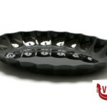 plastica PIATTO OVALE POLICARBONATO NERO 41,5X29,5X5,5  ZCP 296-3 ALKAN ZUCCACIYE SANAYE