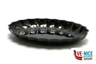 plastica PIATTO OVALE POLICARBONATO NERO 41,5X29,5X5,5  ZCP 296-3 ALKAN ZUCCACIYE SANAYE