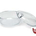 pirofile PYREX - CASSERUOLA TONDA CON COPERCHIO  LT.1,3 - CASSERUOLA LT.1,1   COPERCHIO LT.0,3  CM.21X18X8,5H ARC INTERNATIONAL COOKWARE