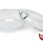 pirofile PYREX - CASSERUOLA TONDA CON COP.LT.3  - CASSERUOLA LT.2,2   COPERCHIO LT.0,8 CM 27X23X11H ARC INTERNATIONAL COOKWARE