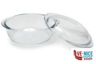 pirofile PYREX - CASSERUOLA TONDA CON COP.LT.3 - CASSERUOLA LT.2,2 COPERCHIO LT.0,8 CM 27X23X11H ARC INTERNATIONAL COOKWARE