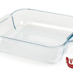 vetro PIREX - TEGLIA QUADRA FRIGGITRICE AD ARIA CM 25X21XH.6 LT.2 ARC INTERNATIONAL COOKWARE