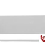 ceramica PLANKO- BASE GOURMET RETT. 25,2X9.9X1,1 BIANCO IMPORT TAVOLA PROFESSIONAL