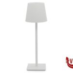 lampade PLISSE-LAMPADA TAVOLO LED CM.10XH.34 BIANCA IMPORT TAVOLA PROFESSIONAL