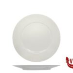 POINT-PIATTO FRUTTA CM 21,5 A FALDA ARIANE FINE PORCELAIN piano 12 pezzi