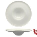 fondo POINT- PIATTO PASTA GOURMET CM 28 A FALDA ARIANE FINE PORCELAIN