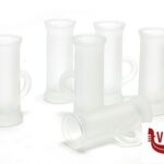 vetro POLO SATIN - CONFEZIONE 6 BICCHIERI VODKA CC.45 BORGONOVO