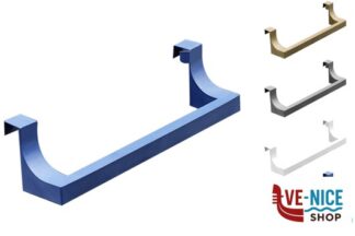 accessori tavola/cucina PORTA CANOVACCIO CM 35X9,5X8,5 COLORI ASSORTITI BIANCO GRIGIO TORTORA SUPER 78 SRL