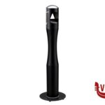 posacenere PORTACENERE INOX COLONNA SAGOMATO BIRKIN NERO MEDIAL INTERNATIONAL SPA SOCIO UNICO