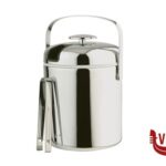 glacette/secchiello ghiaccio SET PORTAGHIACCIO ROTONDO INOX CM 14 H.22 LT.1,3 APS  ASSHEUER POTT GMBH E CO KG