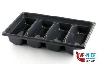 porta posate PORTAPOSATE HORECA GN 1.1 CM 32,5X53XH.9,5 GRIGIO MOBIL PLASTIC