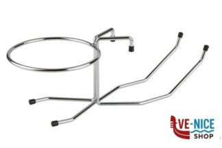 0 PORTASECCHIELLO DA TAVOLA IN FILO CROMATO CON PIEDINI ANTISCIVOLO CM.49X20 H.17 - DIAMETRO INTERNO CM.18   30332 APS  ASSHEUER POTT GMBH E CO KG