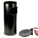 posacenere POSACENERE GETTACARTA NERO STILCASA