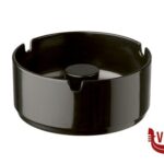 0 POSACENERE MELAMINA NERO CM.9,5 H.4 IMPILABILE ED ANTISCIVOLO 83616 APS  ASSHEUER POTT GMBH E CO KG