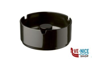 0 POSACENERE MELAMINA NERO CM.9,5 H.4 IMPILABILE ED ANTISCIVOLO 83616 APS  ASSHEUER POTT GMBH E CO KG