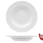 fondo PRAGA BIANCO - PIATTO FONDO CM 23 SATURNIA