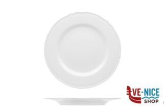 porcellana PRAGA BIANCO - PIATTO PIANO CM 26 SATURNIA