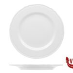 porcellana PRAGA BIANCO - PIATTO PIANO CM 28 SATURNIA
