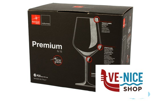 vetro PREMIUM - CALICE CL 55 NR. 15 VETRO STAR GLASS BORMIOLI ROCCO - immagine 3